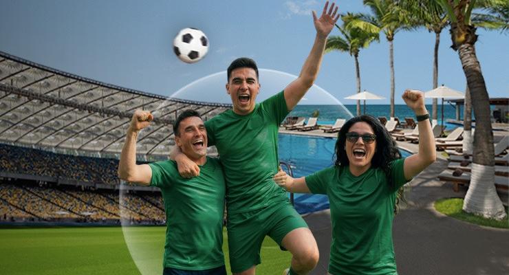 FEEL THE EXCITEMENT OF SOCCER AT KRYSTAL Krystal Grand® Nuevo Vallarta FEEL THE EXCITEMENT OF SOCCER AT KRYSTAL Krystal Grand® Nuevo Vallarta