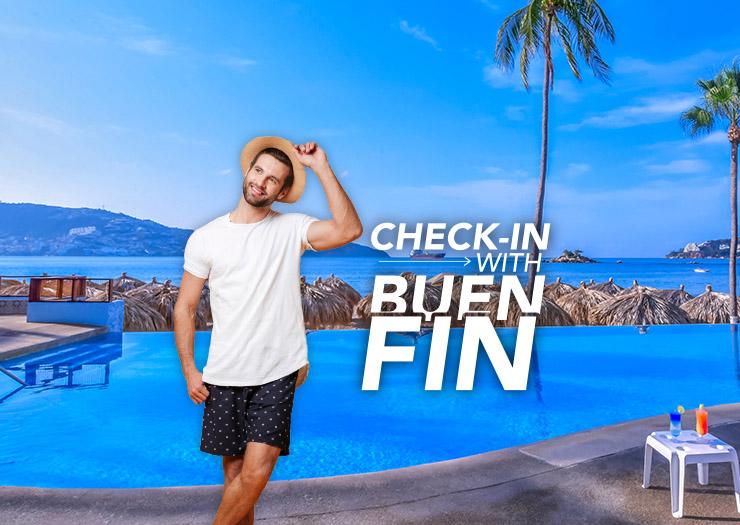 CHECK IN WITH BUEN FIN, MEXICO’S BIGGEST SALE! Krystal® Beach Acapulco CHECK IN WITH BUEN FIN, MEXICO’S BIGGEST SALE! Krystal® Beach Acapulco