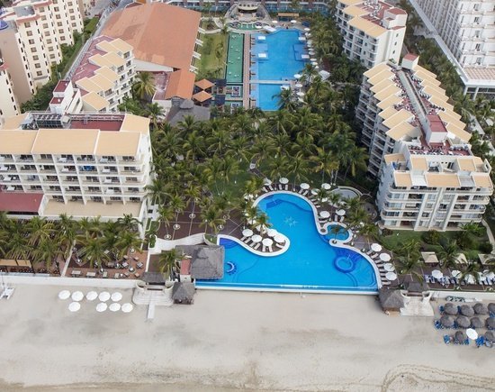 Aerial View Krystal Grand Nuevo Vallarta Hotel - 