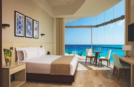 Altitude Corner Suite Ocean Front Krystal Grand Cancun Resort & Spa Hotel - 